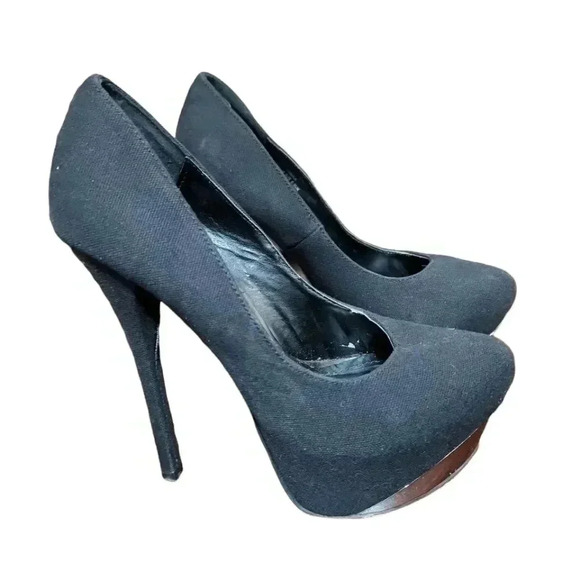 SHOE Dazzle Platform Heels. Size 8.5 - Picture 3 of 10